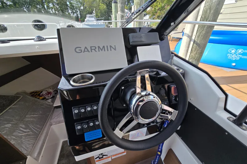 Slide: The Image of 2023 Jeanneau NC Sport 795 Series 2 helm with Garmin navigation system. - 30
