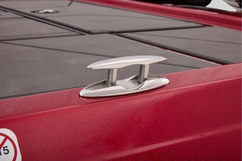 Slide: The Image of Manufacturer Provided Image: 2026 Nitro Z20 XL boat deck with trolling motor and storage compartments. - 22