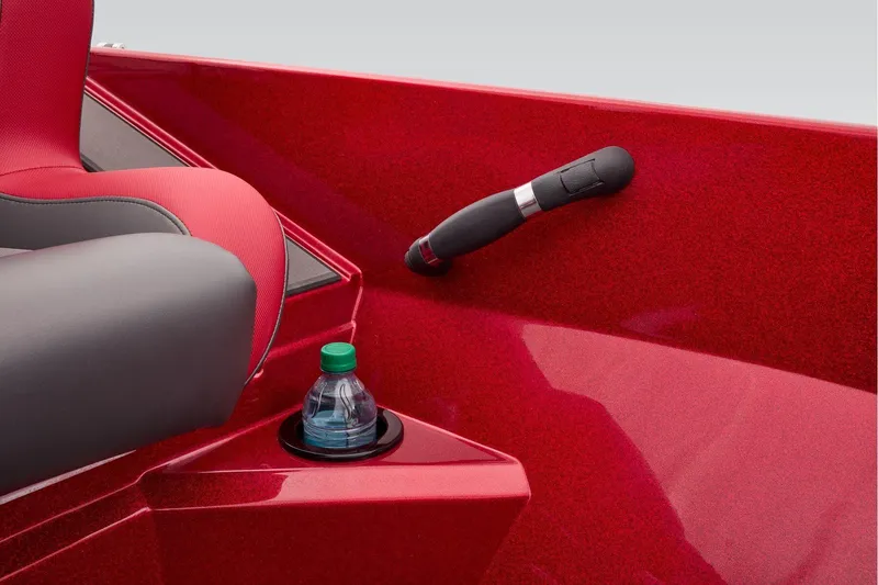 Slide: The Image of Manufacturer Provided Image: Dashboard of 2026 Nitro Z20 XL boat with touchscreen controls and steering wheel. - 46