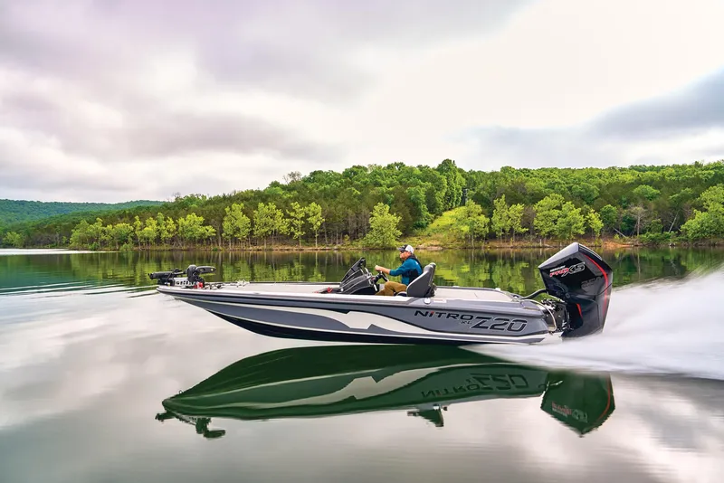 Slide: The Image of Manufacturer Provided Image: 2026 Nitro Z20 XL trailer step with textured surface and tire detail. - 72