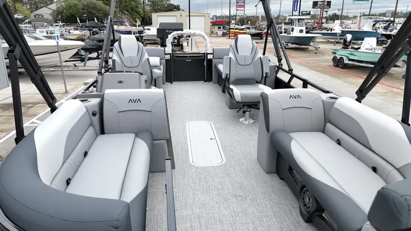 Slide: The Image of Avalon Venture 85 Quad Lounge - 23' 2025 - 13