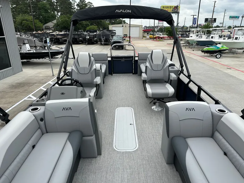 Slide: The Image of Avalon Venture 85 Quad Lounge - 23' 2025 - 30
