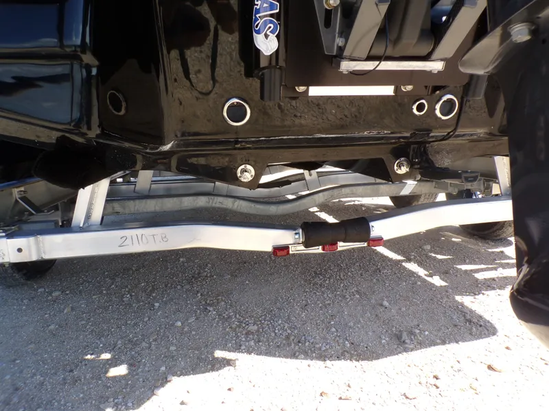 Slide: The Image of Underside of a 2026 Tidewater 2110BMT boat trailer. - 30