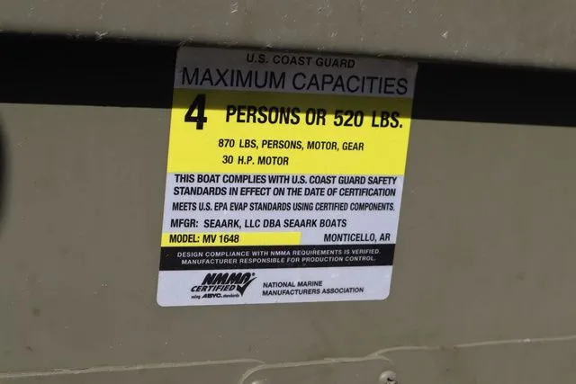 Slide: The Image of SeaArk 1648 MV 2023 - 6