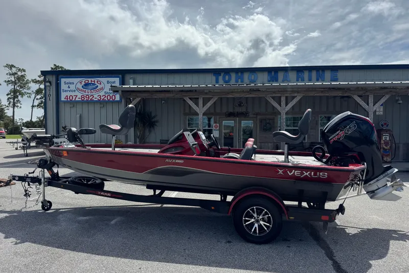 The Image of 2022 Vexus AVX1880 boat parked outside Toho Marine store. - 0