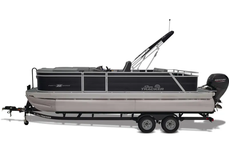 Slide: The Image of Sun Tracker Party Barge 22 RF DLX 2026 - 11
