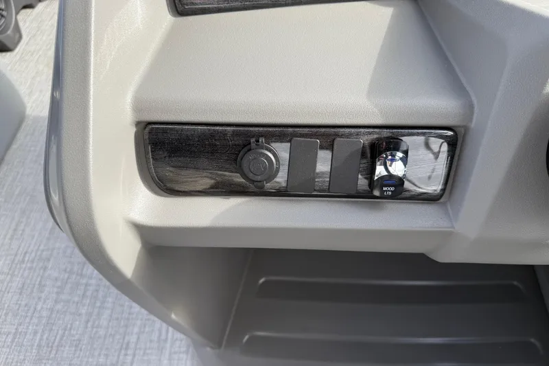 Slide: The Image of Control panel of 2026 Avalon LSZ Quad Lounger Shift with mood lighting switch. - 22