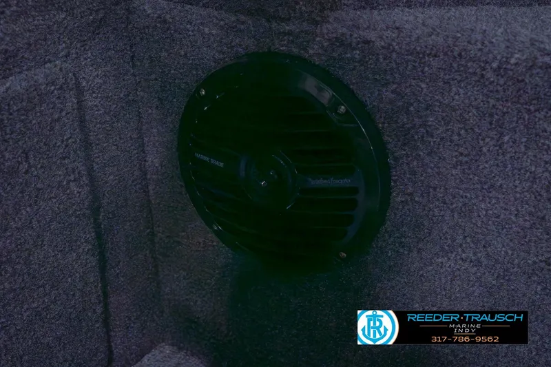 Slide: The Image of Speaker installed in 2026 Lund 1875 Impact XS boat interior. - 46
