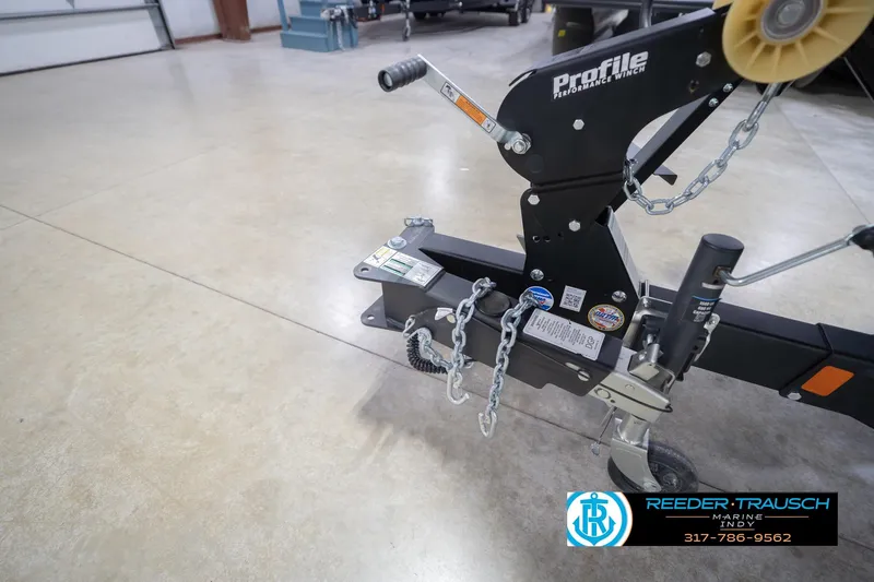 Slide: The Image of Trailer hitch and winch system for 2026 Lund 1875 Impact XS boat. - 61