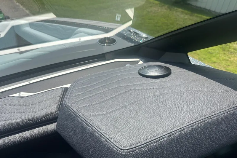 Slide: The Image of 2026 Nautique Super Air Nautique G23 dashboard with sleek, modern design and premium materials. - 39