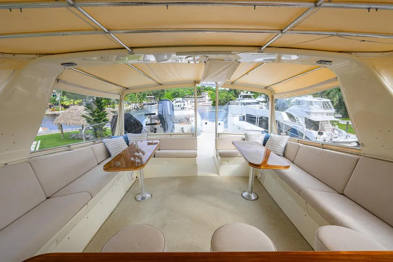 Slide: The Image of Hatteras 78 Cockpit Motor Yacht 1991 - 53