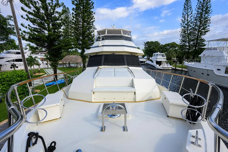 Slide: The Image of Hatteras 78 Cockpit Motor Yacht 1991 - 58