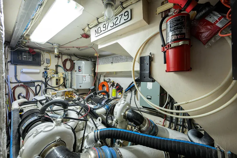 Slide: The Image of Hatteras 78 Cockpit Motor Yacht 1991 - 66