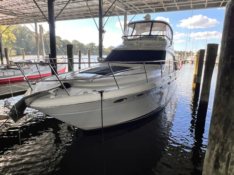 Slide: The Image of Sea Ray 480 Sedan Bridge 2003 - 4