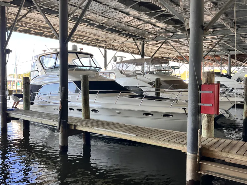 Slide: The Image of Sea Ray 480 Sedan Bridge 2003 - 8