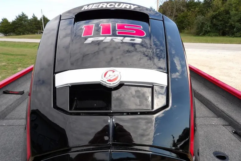 Slide: The Image of Mercury 115 Pro outboard motor on 2026 Lund 1775 Adventure Sport boat. - 54