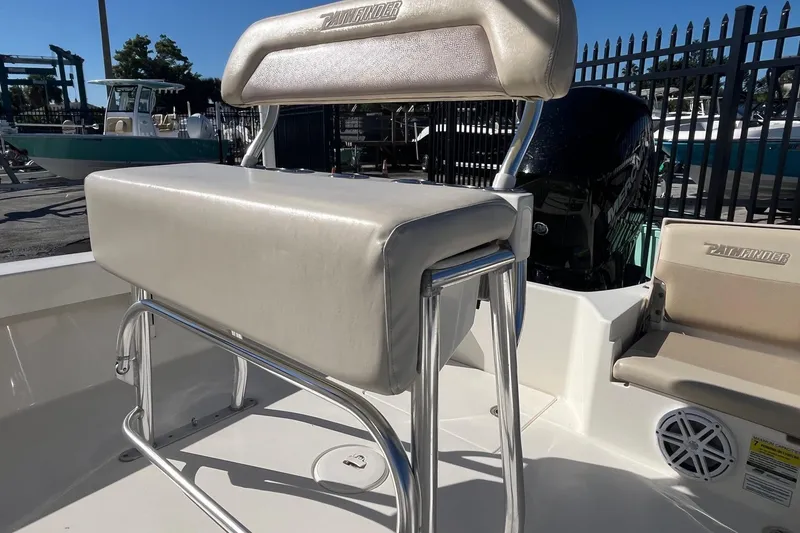 Slide: The Image of Boat seating on a 2022 Pathfinder 2005 TRS, featuring a sleek design and sturdy construction. - 9