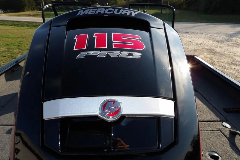 Slide: The Image of 2026 Lund 1775 Impact XS Sport with Mercury 115 Pro outboard engine. - 8