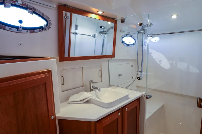 Slide: The Image of Dry head with Jack & Jill doors, 2024 Back Cove 39O - 17