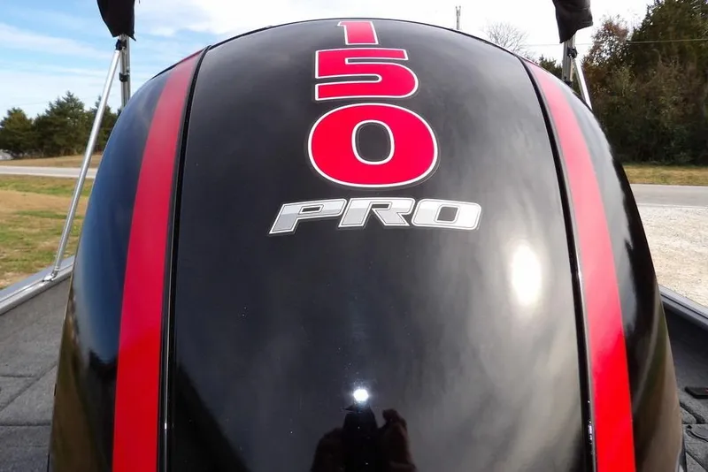 Slide: The Image of 2026 Lund 1875 Impact XS Sport with Mercury Pro XS 150 outboard engine. - 56