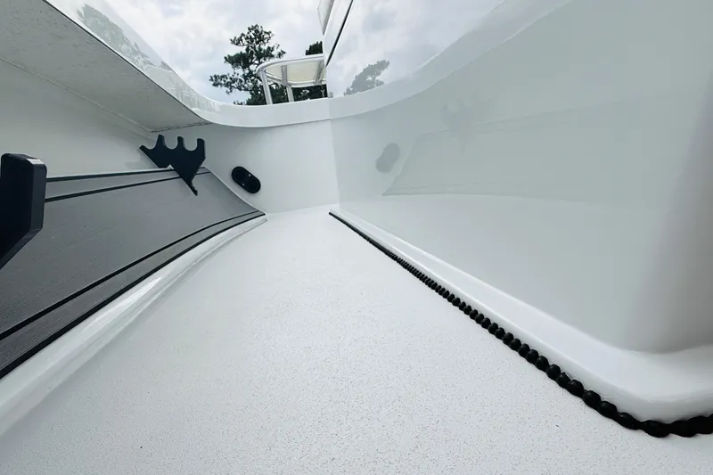 Slide: The Image of 2021 Beavertail Skiffs 18 Mosquito interior, showcasing sleek design and modern features. - 9