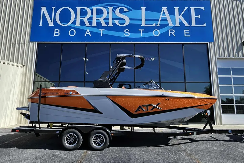 The Image of 2026 ATX Surf Boats 22 Type-S displayed at Norris Lake Boat Store. - 1