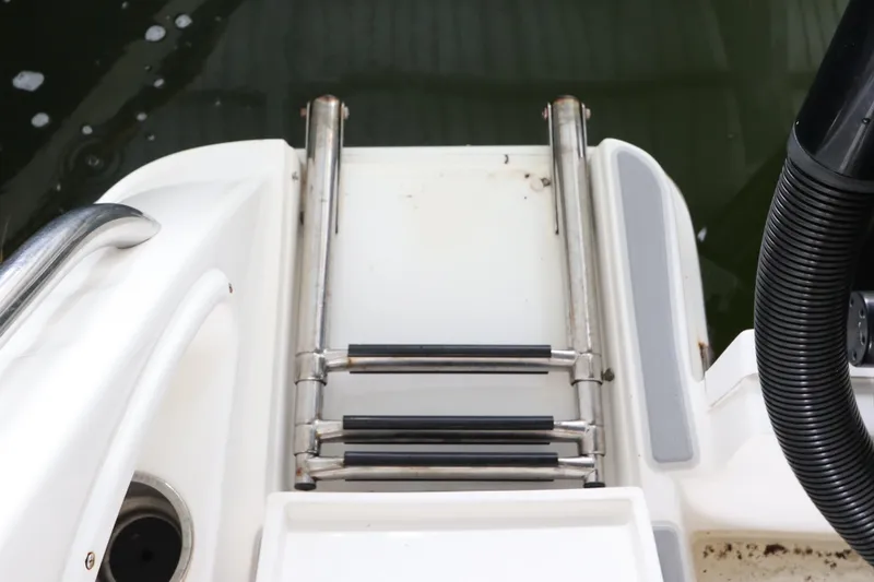 Slide: The Image of Stainless steel swim ladder on 2014 Intermarine 380 Sport boat. - 12