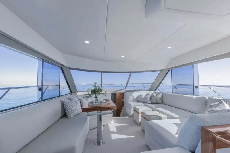 Slide: The Image of Manufacturer Provided Image: Luxurious interior of 2026 Maritimo M50 yacht with panoramic ocean views. - 6