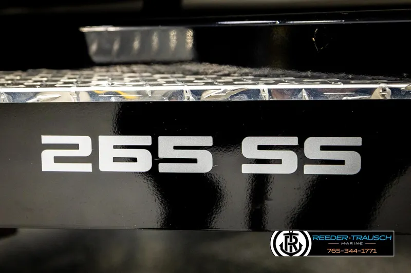 Slide: The Image of 2022 Crownline 265 SS boat model displayed at Reeder-Trausch Marine. - 75