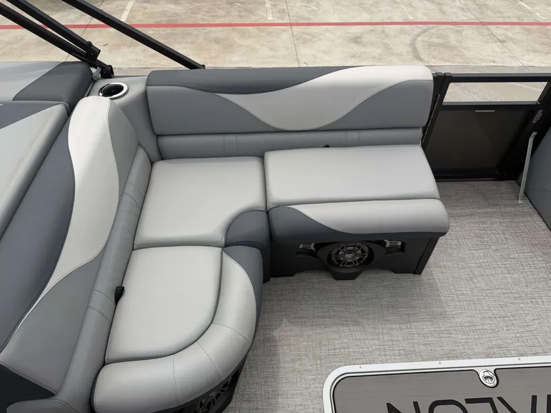 Slide: The Image of Avalon Venture 85 Rear Fish - 23' 2025 - 19