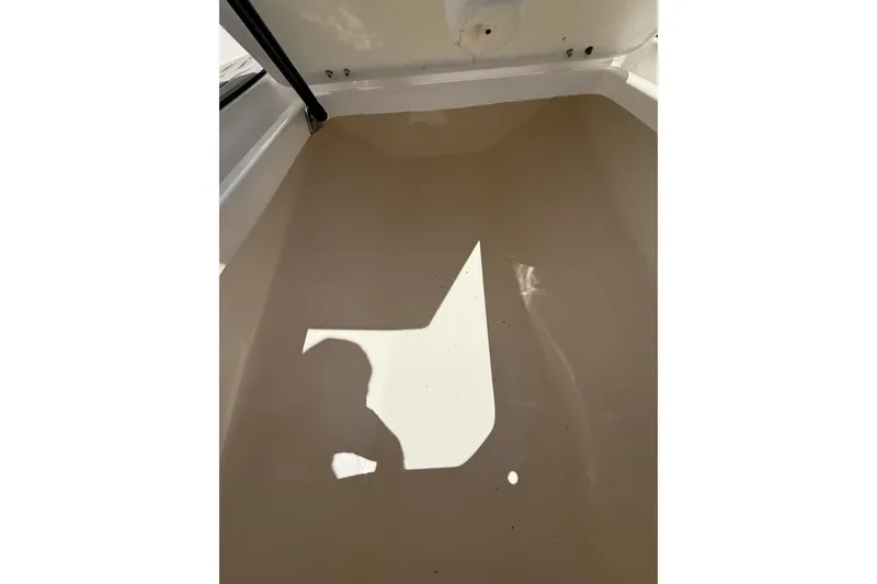 Slide: The Image of Interior view of a 2021 Custom Infusion 34 CC boat compartment. - 38