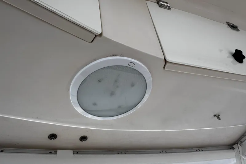 Slide: The Image of Ceiling speaker on 2001 Grady-White Express 330 boat interior. - 60