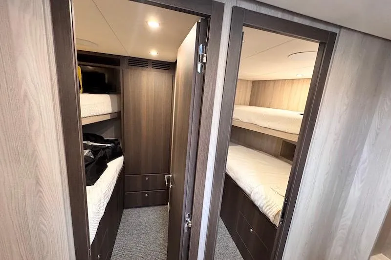 Slide: The Image of Modern kitchen in 2026 Azimut Grande Magellano 25 Metri yacht with sleek appliances. - 20