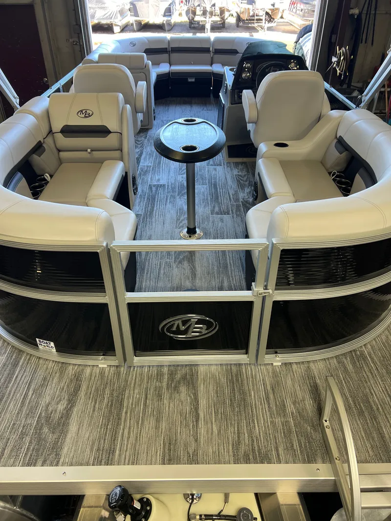 Slide: The Image of Montego Bay 8522 Quad Lounger BR Deluxe Pontoon 2026 - 24