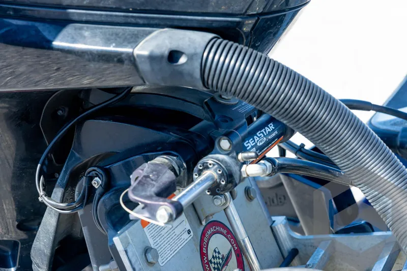 Slide: The Image of 2023 Caymas CX19 boat propeller on gravel surface. - 31