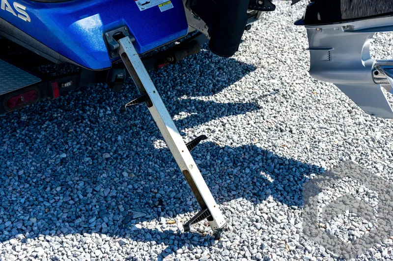 Slide: The Image of 2023 Caymas CX19 boat with Garmin electronics and trolling motor on deck. - 36