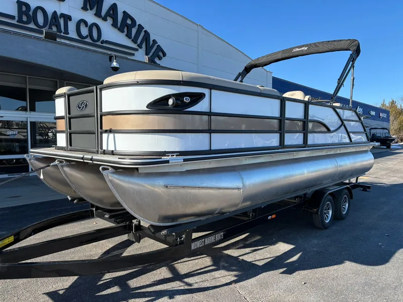 Slide: The Image of Bentley Pontoons 223 Legacy Swingback 2026 - 4