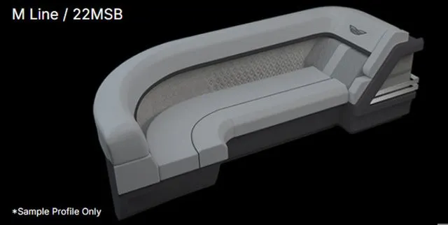 Slide: The Image of Bennington M Swingback 22 MSB Pontoon 2026 - 3