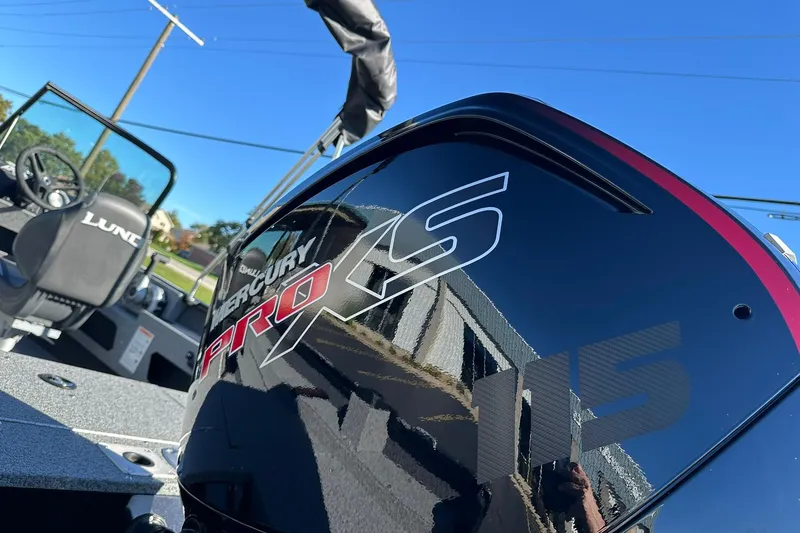 Slide: The Image of 2026 Lund 1775 Adventure Sport boat with Mercury Pro XS 115 engine. - 28