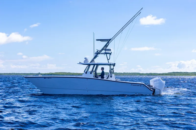 Slide: The Image of Freeman 34 Electric Bill - Exterior Profile - 10