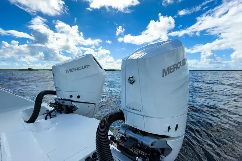 Slide: The Image of Freeman 34 Electric Bill - Mercury Engines - 17