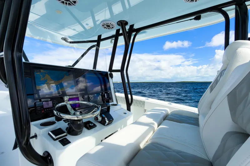 Slide: The Image of Freeman 34 Electric Bill - Helm Station - 23