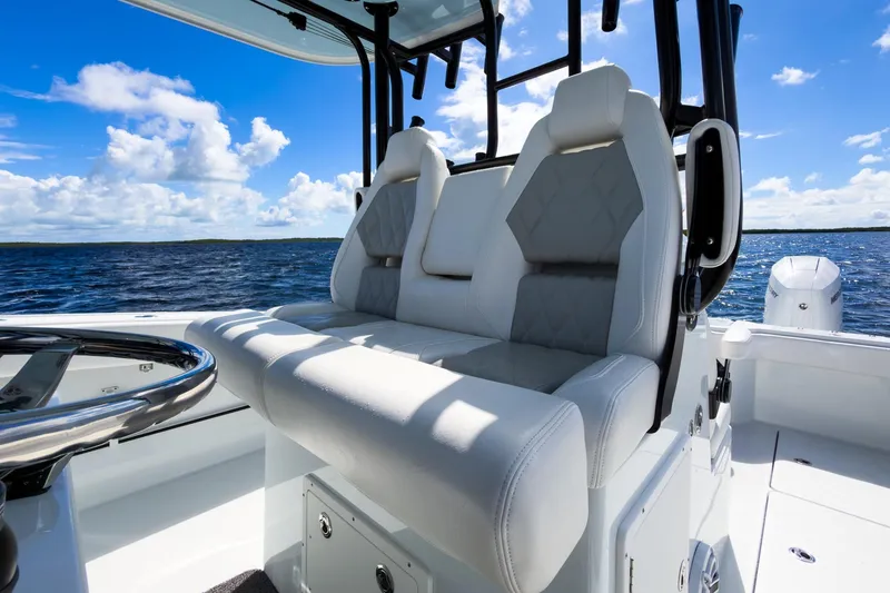 Slide: The Image of Freeman 34 Electric Bill - Helm Seating - 24