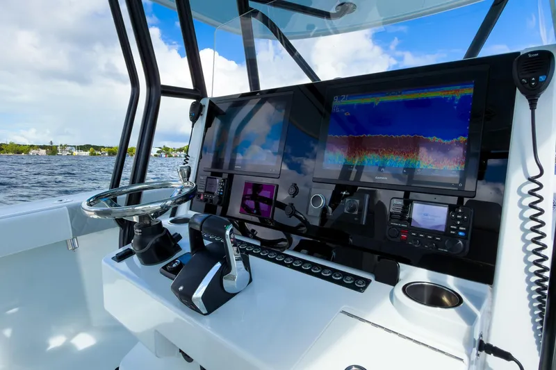 Slide: The Image of Freeman 34 Electric Bill - Helm Station - 25