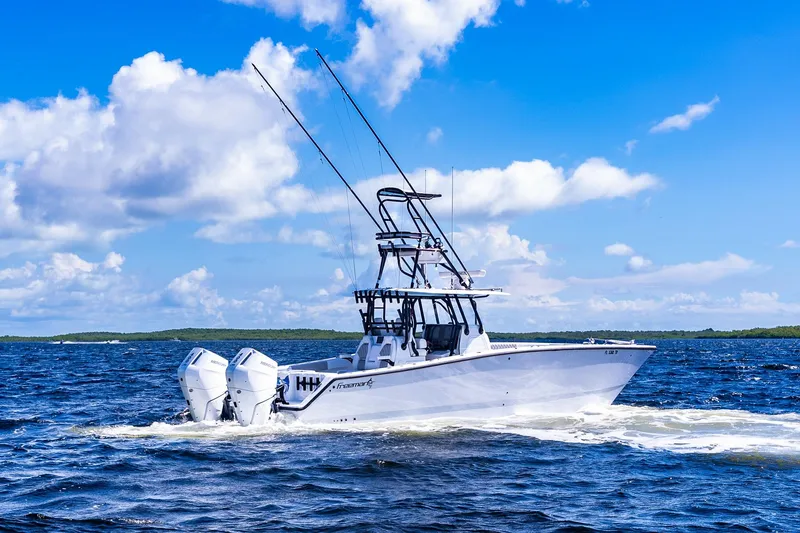 Slide: The Image of Freeman 34 Electric Bill - Starboard Profile - 9