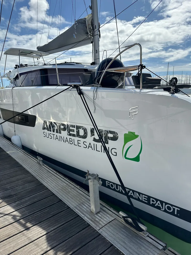 Slide: The Image of Fountaine Pajot Aura 51 Catamaran 2024 - 2