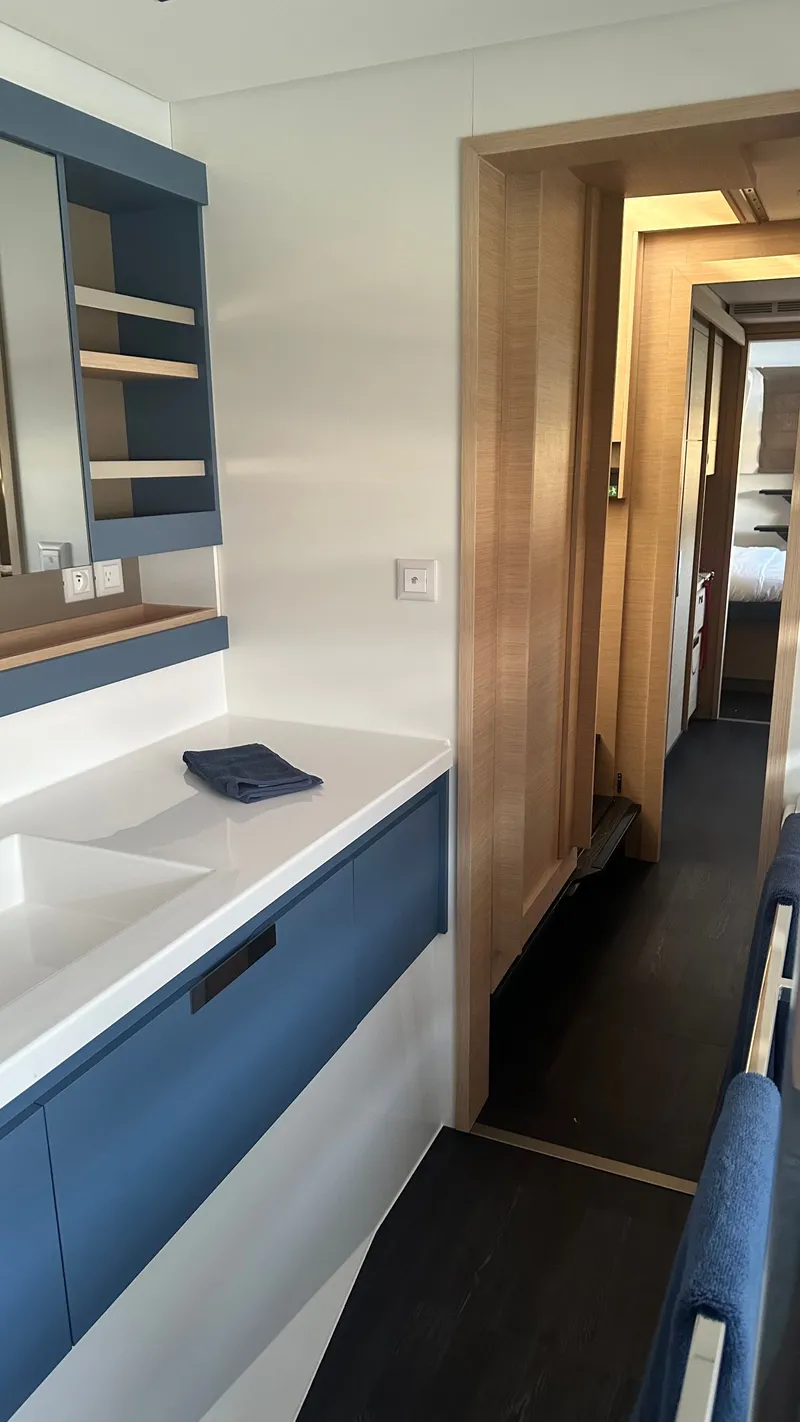 Slide: The Image of Fountaine Pajot Aura 51 Catamaran 2024 - 23