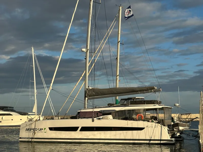 Slide: The Image of Fountaine Pajot Aura 51 Catamaran 2024 - 6