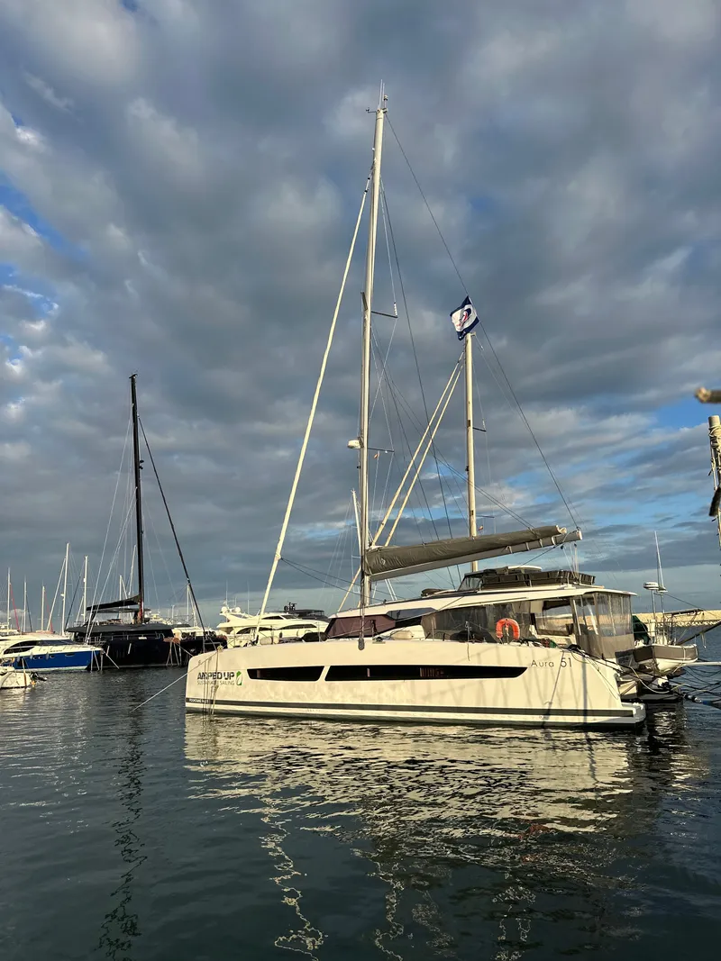 Slide: The Image of Fountaine Pajot Aura 51 Catamaran 2024 - 7