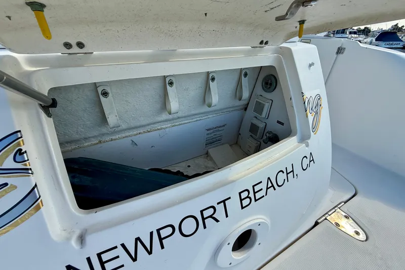 Slide: The Image of 2006 Sea Ray 290 Sundancer boat storage compartment, Newport Beach, CA. - 45